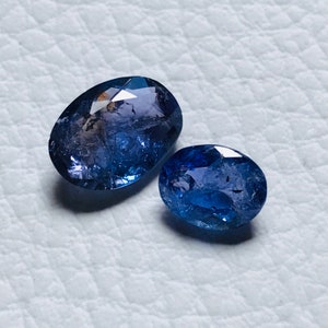 TANZANITE Oval Faceted Tanzanite Gem Deep Blue Tanzanite 9x12 MM