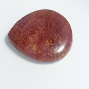 Tourmaline Heart Shape Gemstone Loose Gemstone Tourmaline Cabochon Gemstone Tourmaline For Jewelry Setting Size-40.30x40.50mm