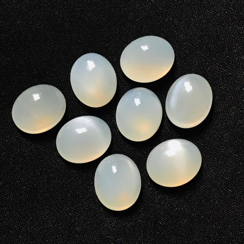 White color moonstone cabochon in calibrated sizes 10x12 mm Oval Cabochons jewelry making white moonstone loose gemstone Oval shape