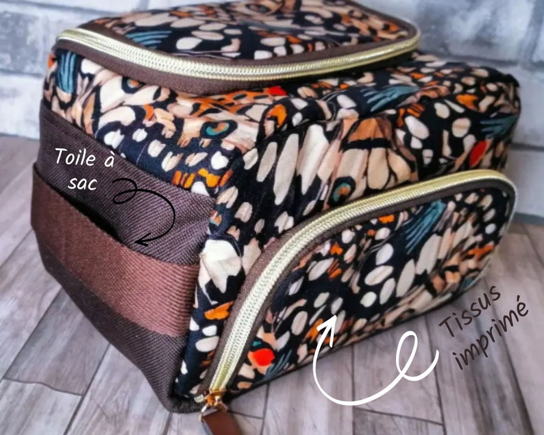 Grande trousse de toilette / vanity / trousse de maquilage image 4