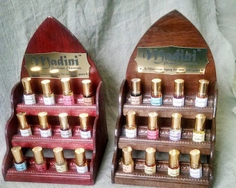 Beautiful Madini Perfume Essences Vintage Retail Display