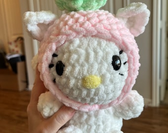 Hello Kitty crochet plushy
