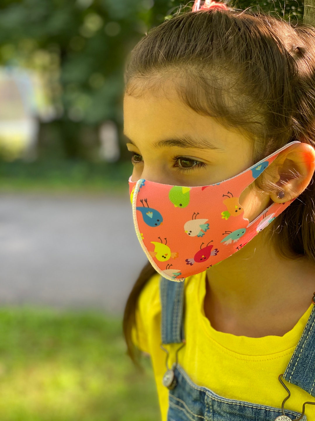 Small I Reusable I Fabric I Child's Mask I Spandex I Summer I Dust Mask