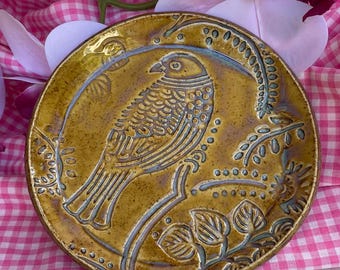 Bird trinket plate