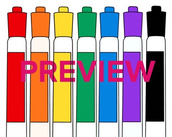 Dry Erase Marker Digital File