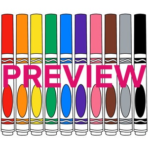 Rainbow Marker Digital File