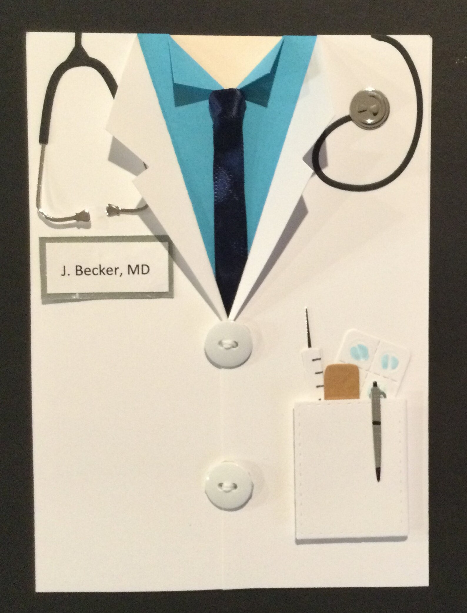 Handmade Doctor Card Medical Card Handmade Medical School Etsy