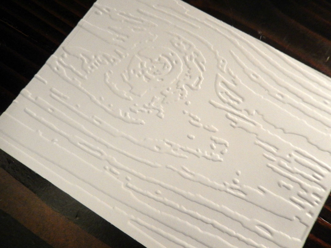Rustic Wood Grain, A2 Embossed Cardstock, Embossed Sheets, Embossed ...