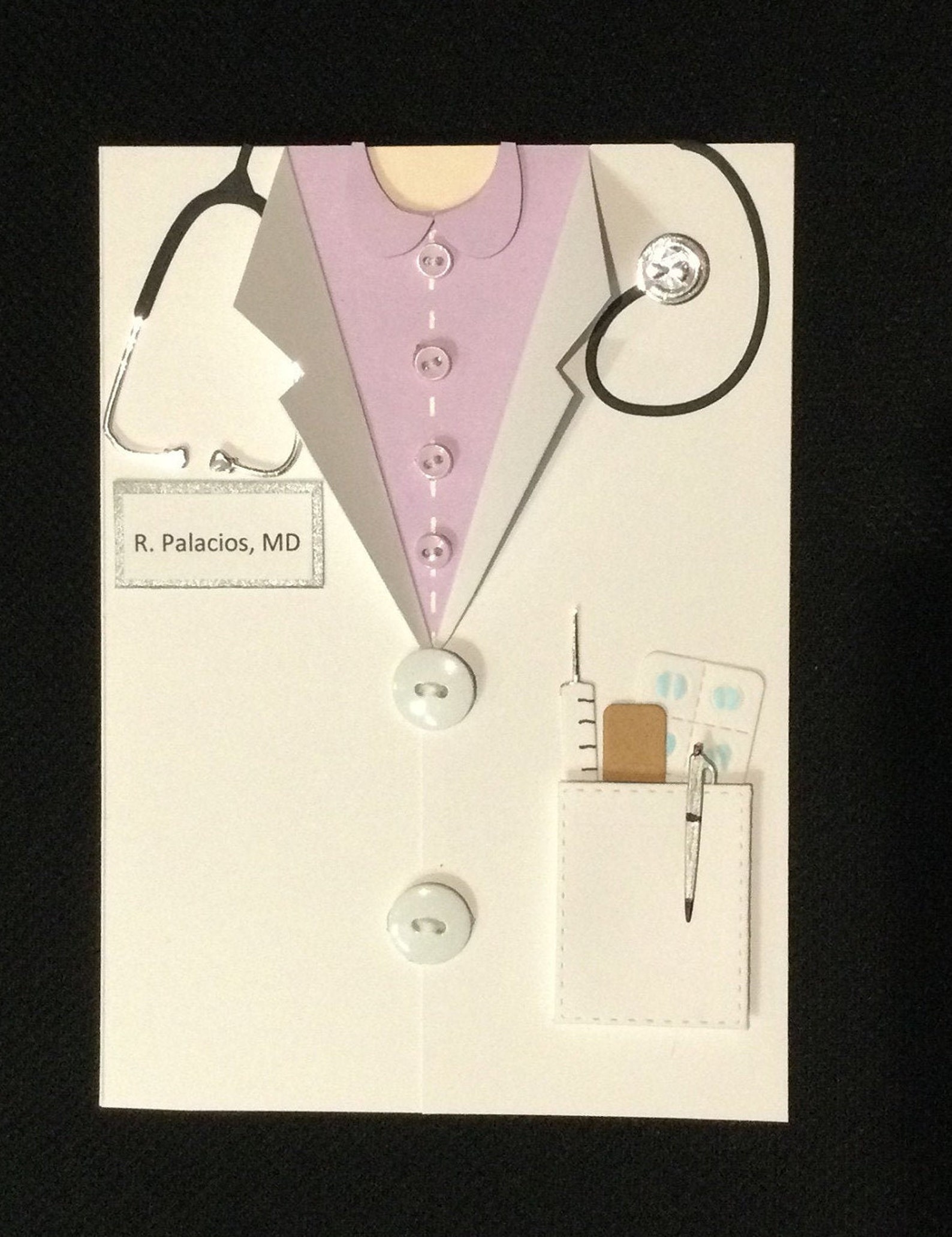 Handmade Doctor Card Medical Card Handmade Medical School | Etsy