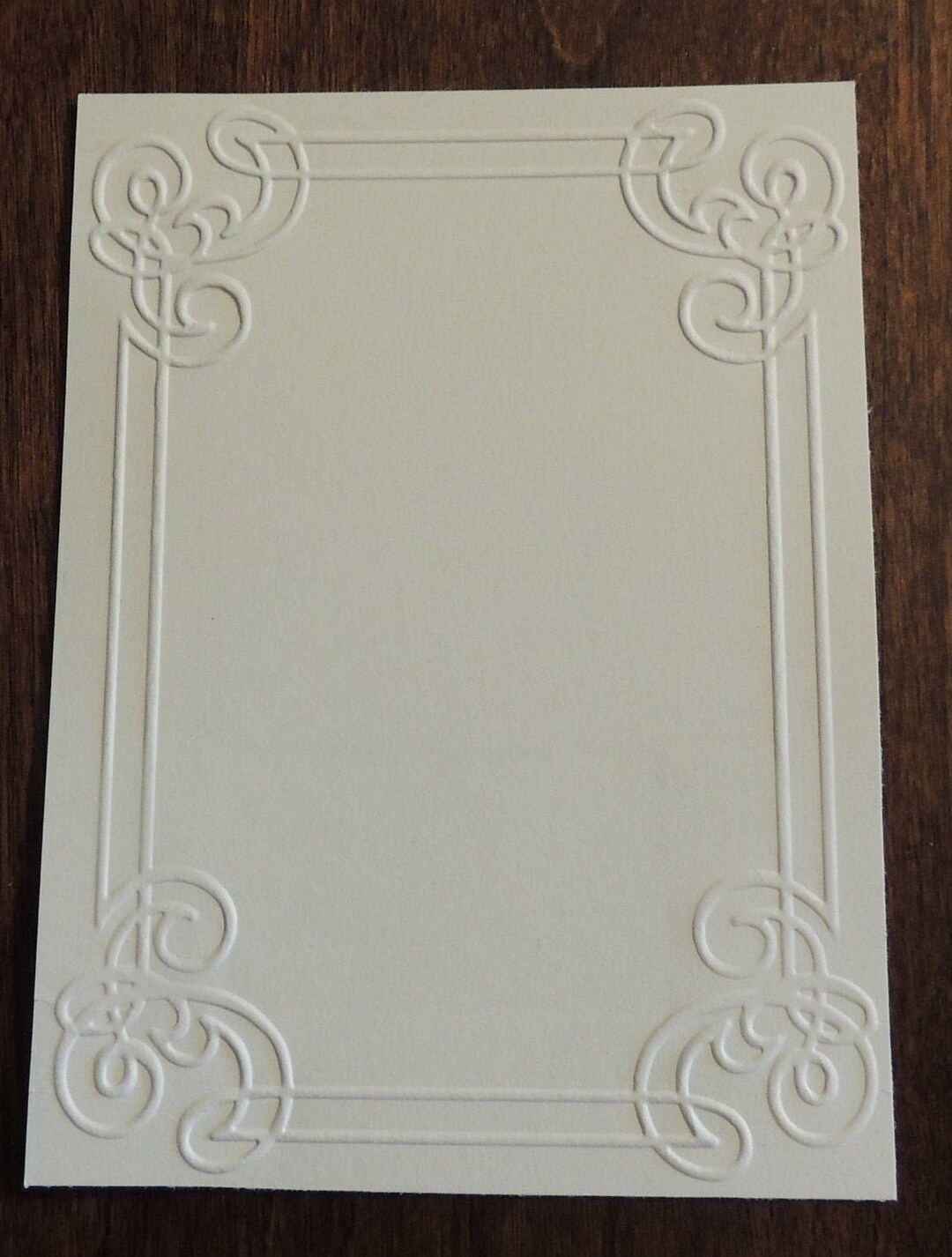 Corner Scrolls, Embossed Cardstock, Embossed Sheets, Embossed Card ...