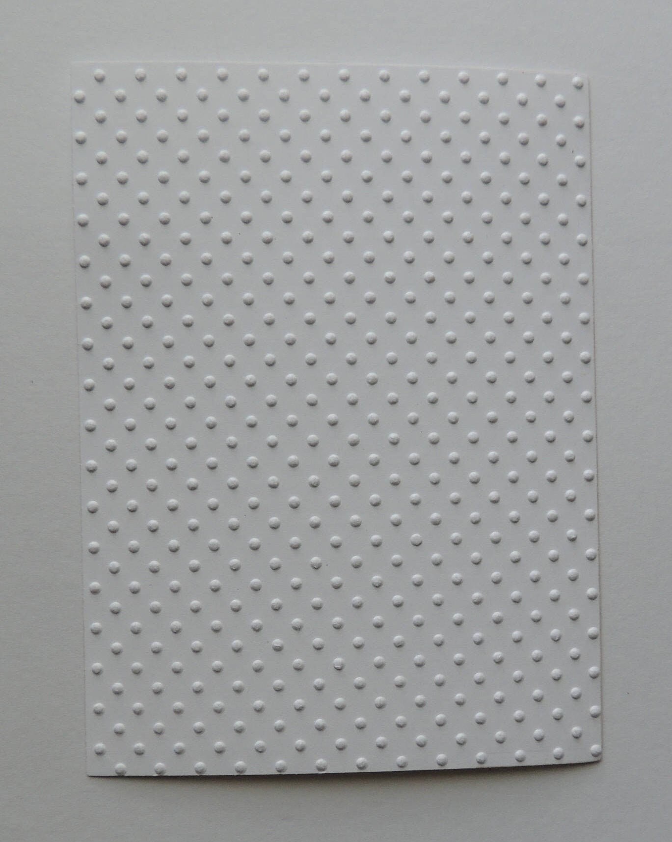Tiny Dots Polka Dots Embossed Cardstock Embossed Sheets Etsy UK