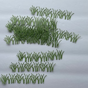 Grass Die Cuts, Grass Border Die Cuts, Grass Embellishments.