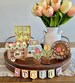 Spring Tier Tray Decor Set, Spring Decorative Tray, spring tier tray, spring tier tray bundle, spring decorations, spring farmhouse decor 