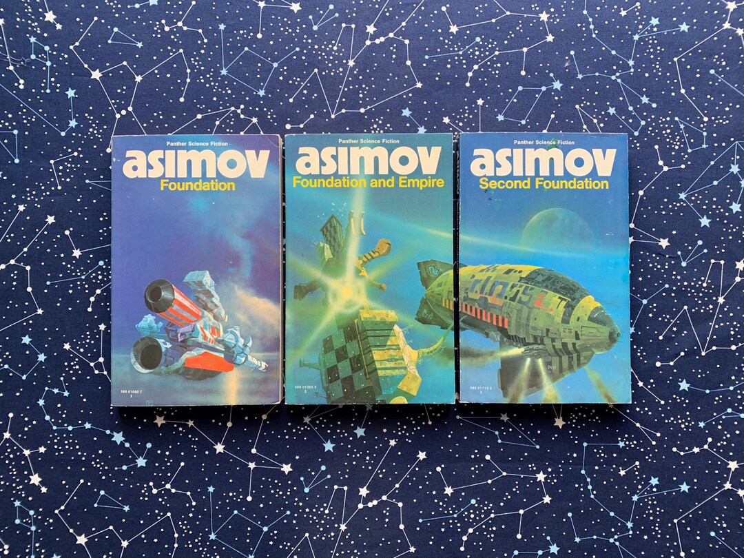 The Foundation Trilogy by Isaac Asimov - Three Book Set - Etsy