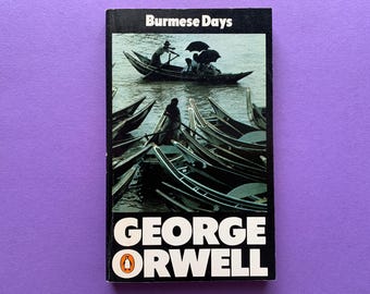 1962年ヴィンテージ、ジョージ・オーウェル著『ビルマの日々』 - Etsy 日本