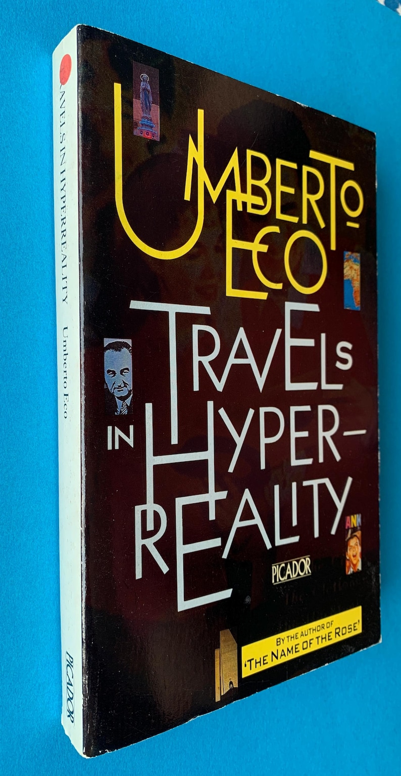 Travels in Hyperreality by Umberto Eco - Etsy