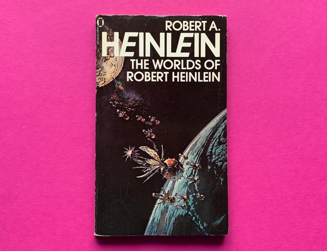 The Worlds of Robert Heinlein - Etsy