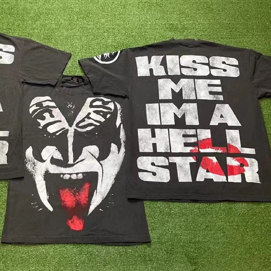 Hellstar Kiss Me in Hell Tshirt Etsy