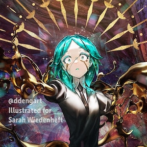 Phosphophyllite Autograph Print