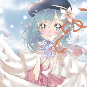 Hina Autograph Print