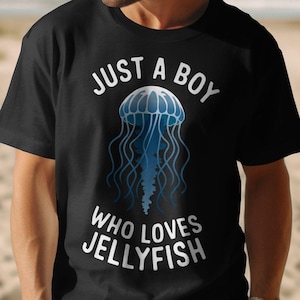 Jellyfish Lover T-Shirt, Ocean Inspired Graphic Tee, Unique Sea Life Shirt, Marine Biology Gift, Underwater Creature Print
