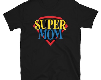 Super Mom | Superhero Mom | Comic Book Super Mom T-Shirt