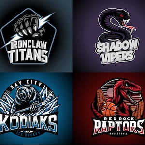 Custom Mascot Logo Design | Sports Team Logo, Esports, Trucking, Auto Detailing, Lawn Care, Pressure Washing | Pro Graphic Designer