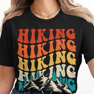 Hiking Adventure Shirt, Outdoor Hiking T-Shirt, Nature Lover Tee, Mountain Climbing Shirt, Hiker Graphic Tee, Trail Walking Shirt