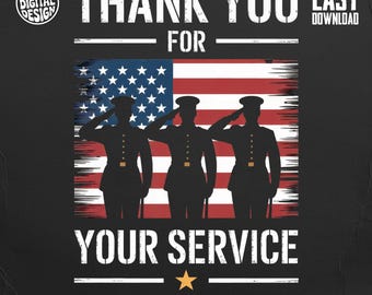 Vielen Dank, dass Sie Service PNG, Gedenktag digitale Kunst, veteranischer Tag Bild, US Flagge Clipart, druckbare Download, kommerzielle Nutzung Grafiken