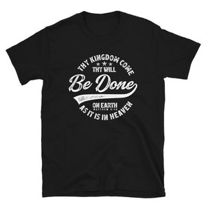 Christian Bible Verse Design T-SHIRT | Tu auras fini | T-shirt Unisex à manches courtes | Livraison gratuite