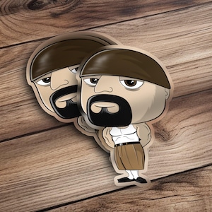 Lil Homie Juanito Sticker - Cute & Fun Cartoon DecalCustom Made Lil homies Chicano Art Sticker