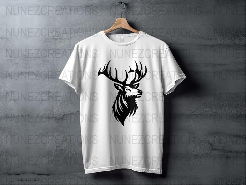 Whitetail Buck Deer SVG Hunting SVG Deer Head SVG Wildlife Svg Svg
