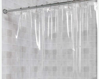 Heavy Duty Clear Shower Curtain - Etsy