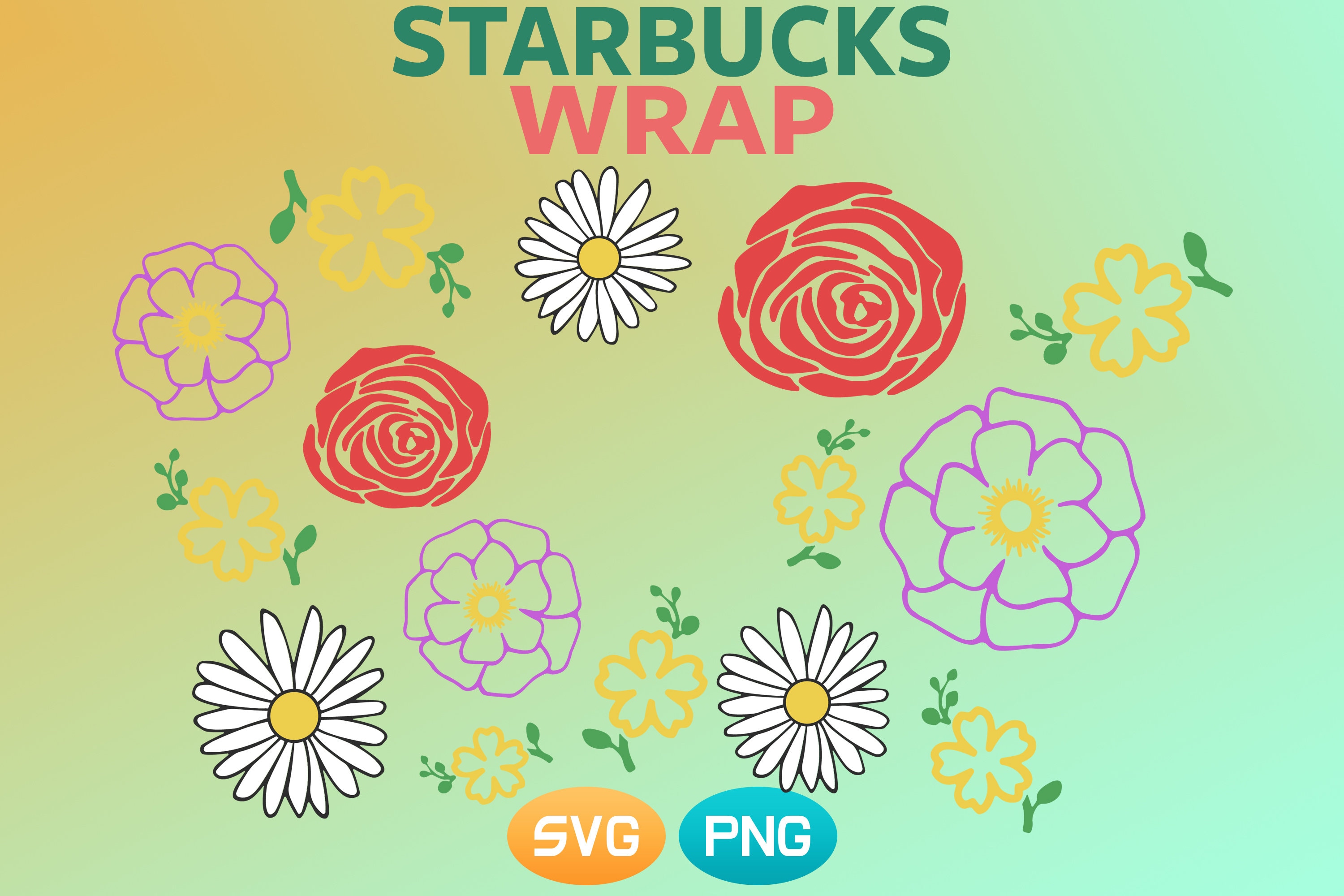 Free Free 209 Flower Wrap Svg SVG PNG EPS DXF File