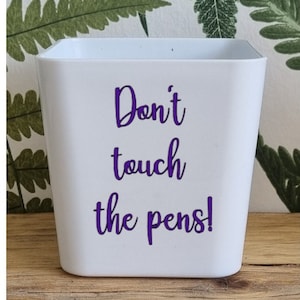 Personalised Teacher/Teaching Assistant/Student Pencil Pots