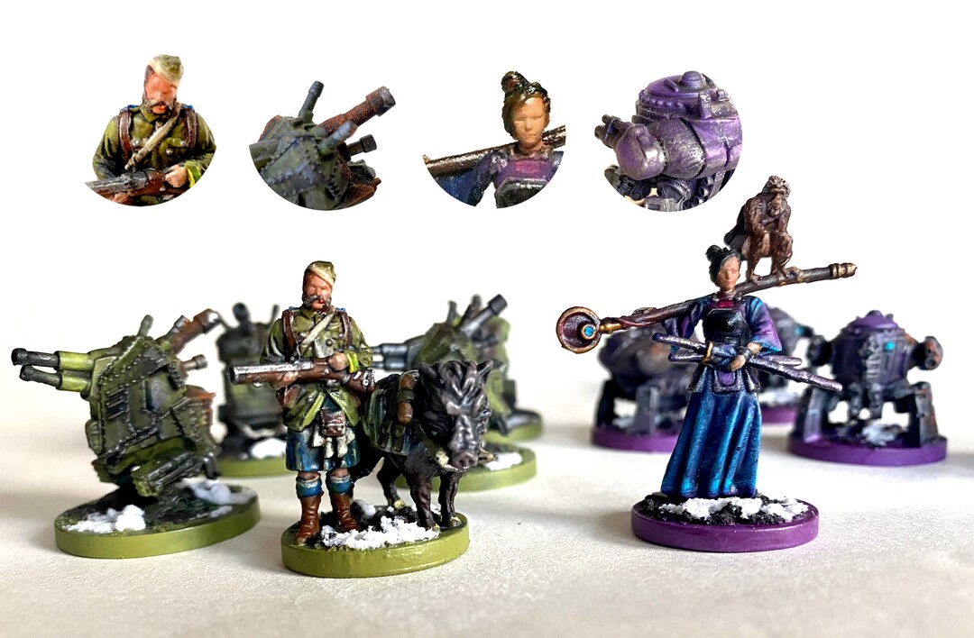 Scythe - Invaders From Afar, Original Miniatures - Etsy