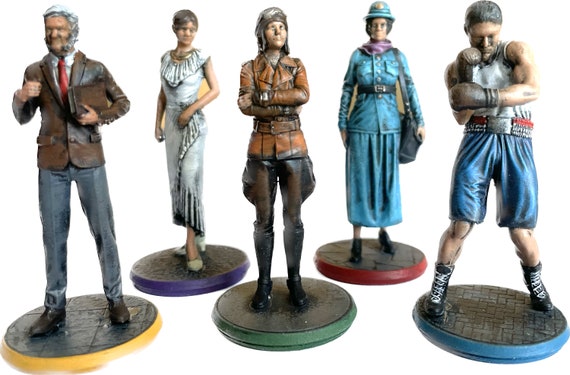 アーカムホラー - 全捜査官 - RPG ミニチュア - Etsy 日本
