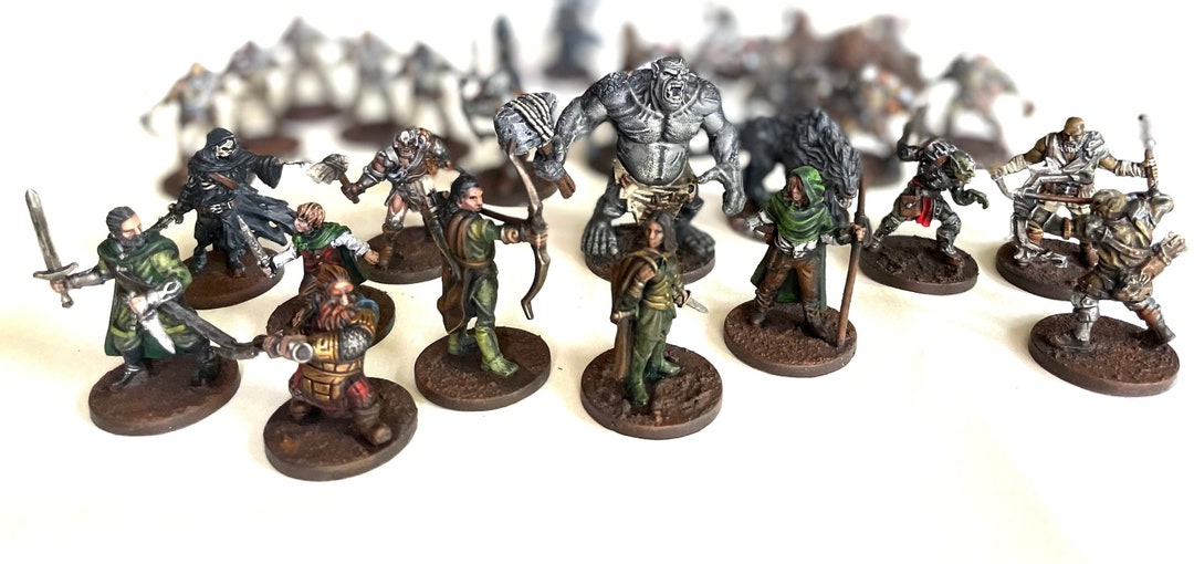 The Lord of the Rings: Journeys in Middle-earth Original Miniatures - Etsy