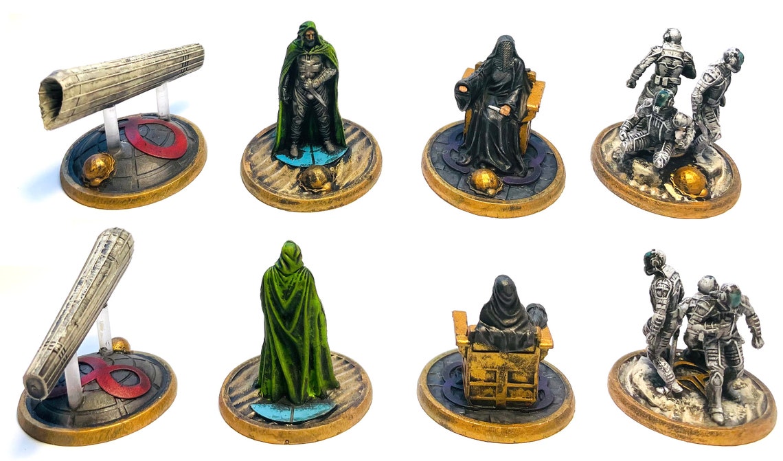 Dune Imperium Deluxe Upgrade Pack Original Handpainted Etsy India