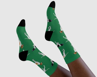 Chaussettes Pointer Anglais Vert