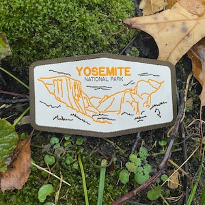 Yosemite National Park Patch | Iron-on | Woven Patch