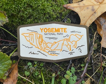 Yosemite National Park Patch | Iron-on | Woven Patch