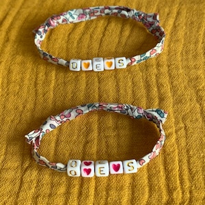 Pulsera Liberty personalizada con nombre