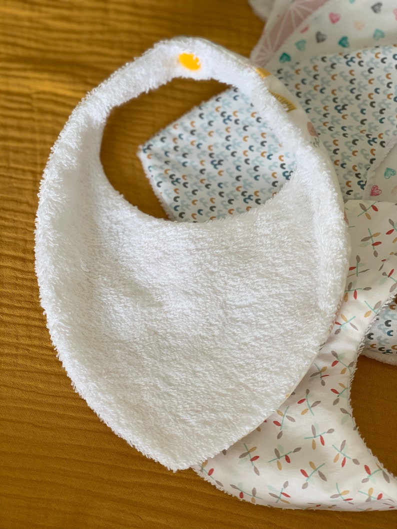 Bavoir Bandana Made Hand Birth Gift Baby Accessories Accessories Ugaurbanag Com