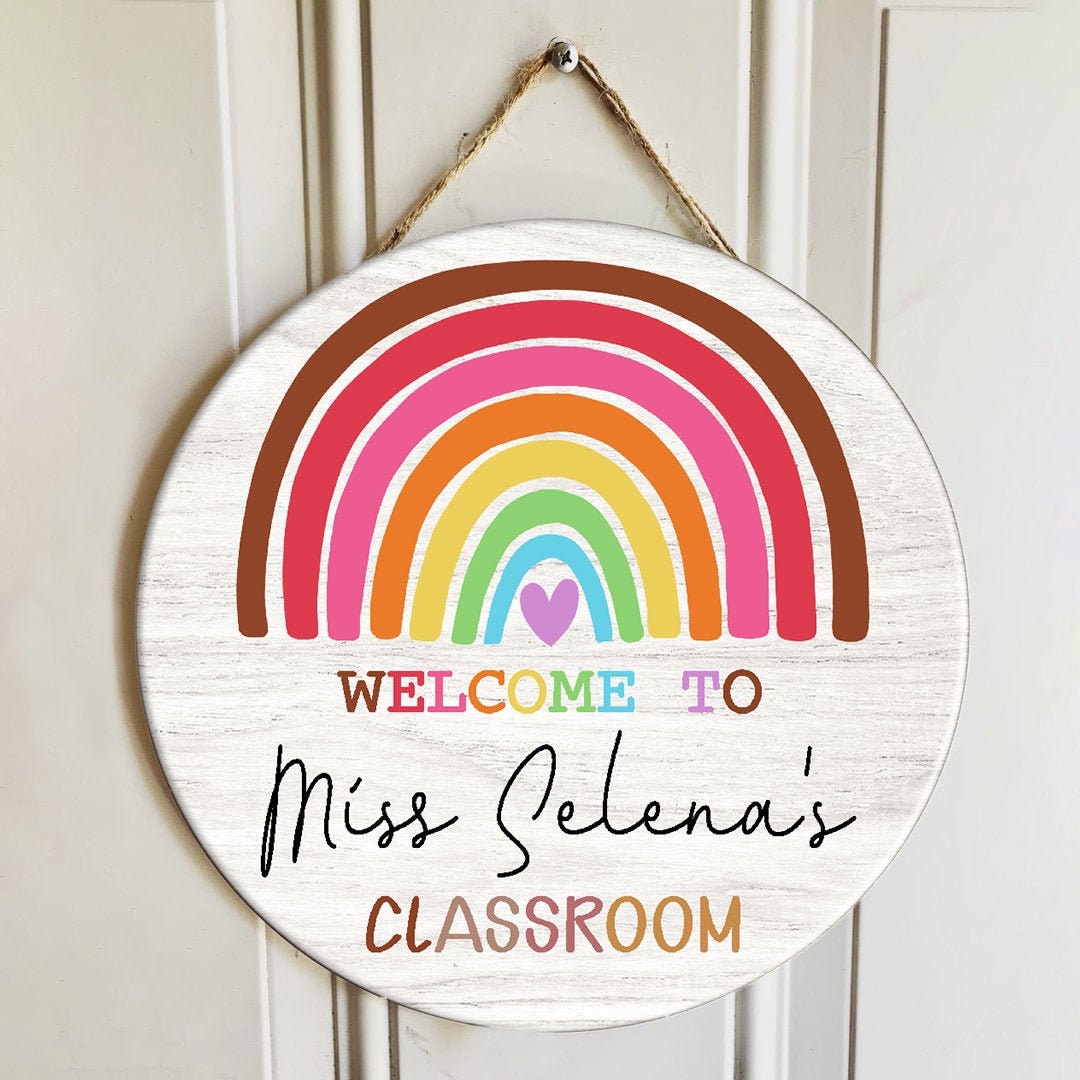 Teacher Name Signs For Door Printable