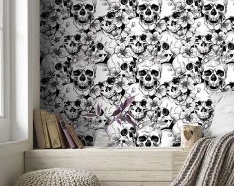 Share 89+ skull wallpaper for bedroom super hot - vova.edu.vn