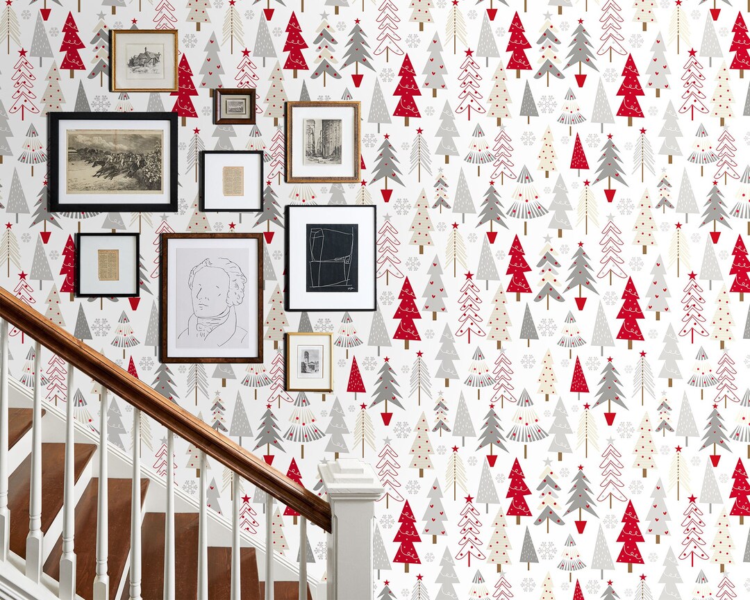 Christmas Wallpaper Tree Wallpaper Wallpaper Christmas Decor Contact