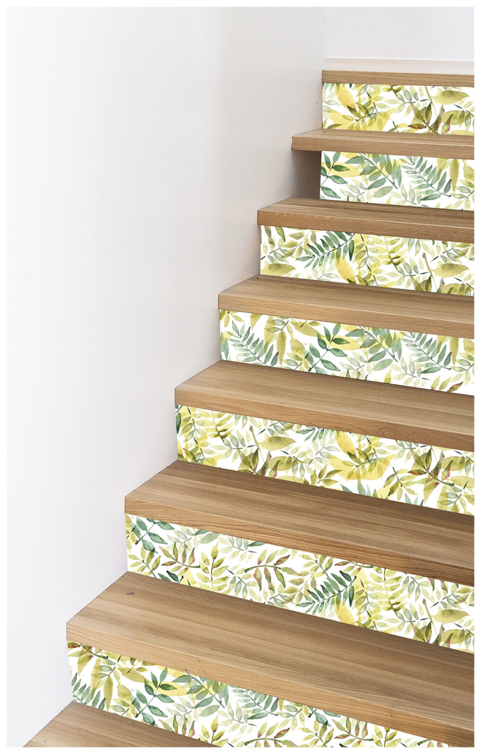 Botanical Leaf Peel and Stick Wallpaper Vinyl Wall Home Decor | Etsy