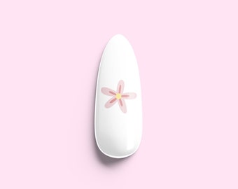 Easter Egg Nail Stickers Decals! Pastel Nail Stickers! Spring Nails! Easter Bunny Nail Stickers, Daisy Flower Nail Stickers & Decorative Egg