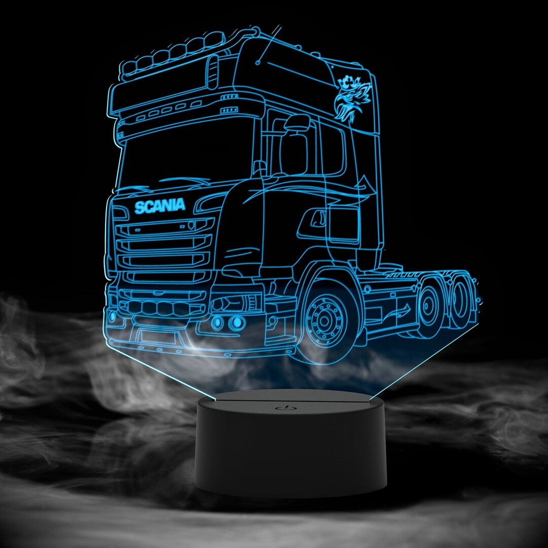 Truck Night Light LED Night Light Night Light Birthday Etsy Australia